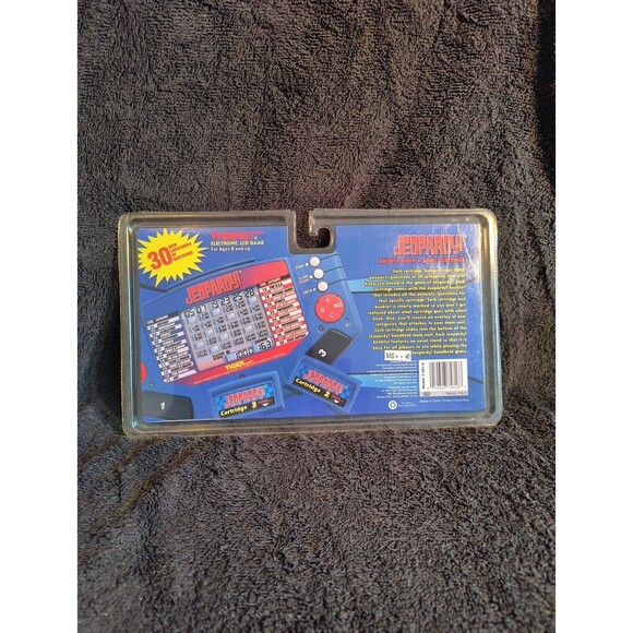 Vintage Tiger Electronic Jeopardy Game Cartridge #6 Answer Book Sealed NEW - Picture 2 of 2
